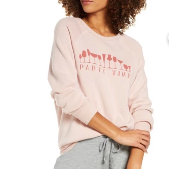 Project Social T Sweaters - Project Social T Party Time Sweater Pink Size XXL